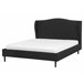 Beliani Cama com estrado Poliéster COLMAR 170x215 Areia
