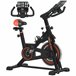 Bicicleta Estática Aço e ABS HOMCOM Vermelho