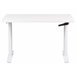 Beliani Secretária ajustável DESTIN IV 120x72 Branco