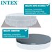 Piscina redonda INTEX Greywood com purificador Cinza