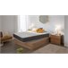 Colchão DREAMLIGHT 8K PIKOLIN de molas de fio contínuo Normablock + sommier grátis Pikolin color branco 