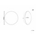 Beliani Almofada de jardim TORRETTA 40x40 Creme
