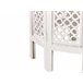 Beliani Mesa de apoio ELARA Branco/ Bege