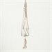 Vaso suspenso sortido MACRAMÉ da marca BOLTZE Branco