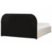 Beliani Cama com armazenamento Bouclé QUILLIEN 152x217 Bege