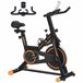 Bicicleta Estática Aço, PVC, ABS HOMCOM Laranja