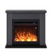 Lareira De Parede 1500w Caminetto Fuego Paolo Cinza