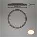 Plafon TAVA WOOD DOWNLIGHT 1 LED marca BRILONER Madeira