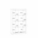 Vitrine dupla branco brilhante LIVING Branco Brillo