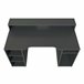 Mesa com efeito de madeira Preto
