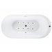 Beliani Banheira de interior NEVIS 80x170 Branco