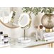 Beliani Espelho de maquilhagem SAVOIE 20x15 Branco
