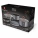 Trem de Cozinha Indução Berlinger Haus Moonlight Cinza