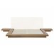 Beliani Cama com estrado MDF ZEN 308x229 Bege