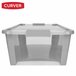 Curver Caixa de arrumação com tampa Bi-Box 26L Cinza