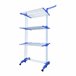 Varal XXL Dobrável Premium Slim Nyana Home | 4 Níveis Azul
