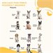 Barreira de Segurança Cães MDF PawHut Branco