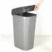 Curver Caixote do lixo com tampa basculante Dual Swing 50L Cinza