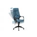 Beliani Cadeira de escritório DELIGHT Azul