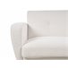 Beliani Sofá de 3 lugares Bouclé FLORLI Branco/ Bege