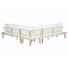 Beliani Conjunto lounge CORATO Cinza Escuro