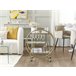 Beliani Carrito de cocina COLTON Dourado