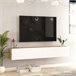 Suporte para TV de parede Lapinlahti aglomerado [en.casa] 180 Branco