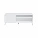 Móvel de TV ARIEL 135 cm branco mate Branco