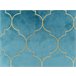 Beliani Almofada decorativa ALYSSUM 45x45 Azul