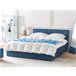 Beliani Cama com estrado Poliéster DREUX 171x214 Azul
