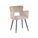 Beliani Silla de comedor SANILAC Azul Claro