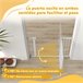 Barrera de Segurança para Cães Acero e PA PawHut Branco