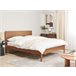 Beliani Cama com estrado Madeira de seringueira BOISSET 165x205 Madeira