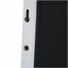 [en.casa] Espelho de porta Lesina com 2 ganchos de alumínio 120x37cm - Preto [en.casa] 37x2 Branco