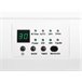 Aquecedor Split Cerâmico 1000W / 2000W com controlo remoto Branco