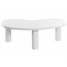 Beliani Mesa de centro AUBURN 112x46 Branco
