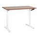 Beliani Secretária ajustável DESTIN IV 120x72 Castanho