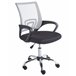 Beliani Cadeira de escritório SOLID Branco/ Preto