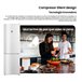 Frigorífico combinado INFINITON FGC-310C88BEK, 310 l Branco