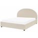 Beliani Cama baú Poliéster VAUCLUSE 174x214 Azul Claro