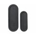 Conjunto de 2 tabuleiros decorativos SAMUL 15x40cm e 11x30cm Preto