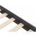 Beliani Cama com estrado Ferro MAURESSAC 164x206 Preto