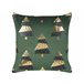 Beliani Almofada decorativa GOLDSPRUCE 45x45 Verde