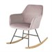 Poltrona de balanço FST68-P SoBuy Rosa