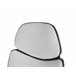 Beliani Silla de oficina SPLENDID Cinza Claro
