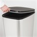 Curver Contentor com pedal Chic Bin 50-60L Cinza