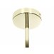 Beliani Candeeiro de tecto RAMIS Dourado