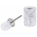 Beliani Conjunto de accesorios de baño ARAUCO Branco