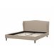 Beliani Cama com estrado Poliéster COLMAR 170x215 Areia