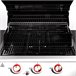 Barbacoa de gas MANHATTAN 300S Preto